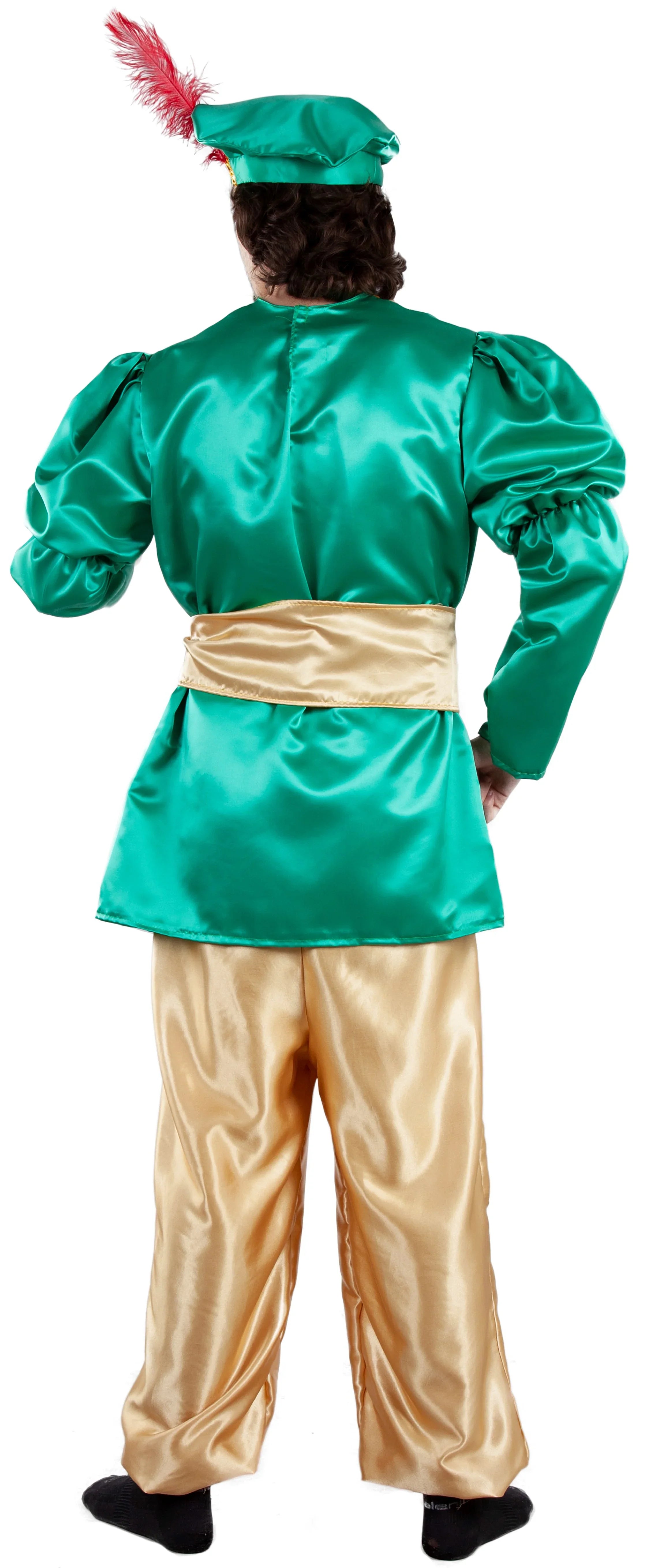 Disfraz de Paje Verde para Hombre Reyes Magos y Pajes Fycar